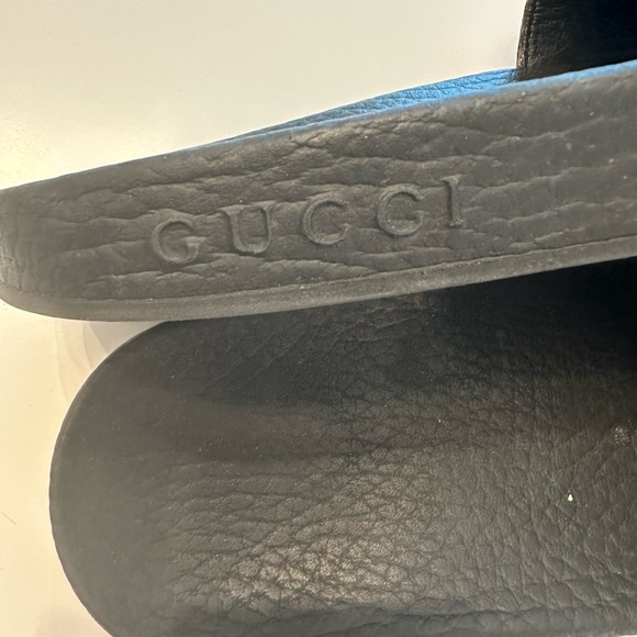 AUTHENTIC GUCCI Bloom Supreme Flora Slide Sandal - Picture 3 of 7